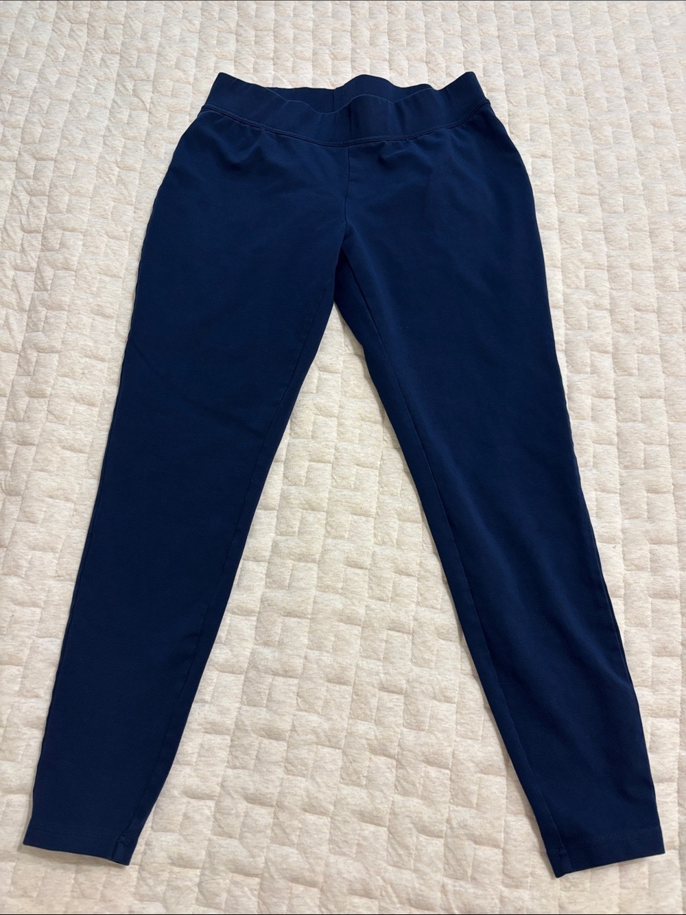 Lands End Navy Blue Starfish Leggings